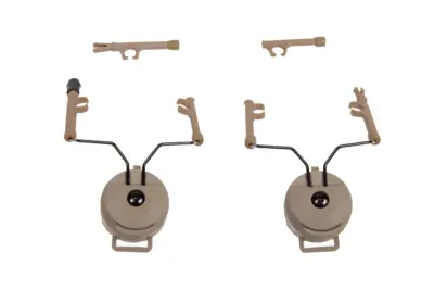 asgbox.pl - Adapter słuchawek typu Comtac na szyny typu ARC OPS-CORE - Dark Earth