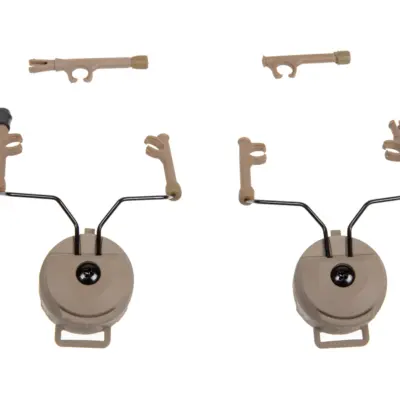 asgbox.pl - Adapter słuchawek typu Comtac na szyny typu ARC OPS-CORE - Dark Earth