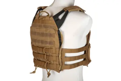 asgbox.pl - Kamizelka Taktyczna Rush 2.0  Plate Carrier Ariatel - Coyote Brown