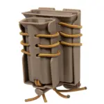 asgbox.pl - Ładownica na 2 magazynki M4/M16 i 9mm Wosport Urban Assault Quick Pull Tan