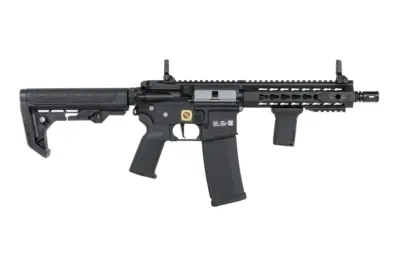 asgbox.pl - Karabinek ASG Specna Arms RRA SA-P08 PRIME™ HAL™ ETU Light Ops Stock Wersja High Torque Czarny