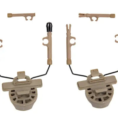 asgbox.pl - Adapter słuchawek typu Comtac na szyny typu Team Wendy - Dark Earth