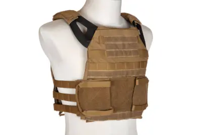 Kamizelka Taktyczna Rush 2.0  Plate Carrier Ariatel - Coyote Brown - obrazek 2