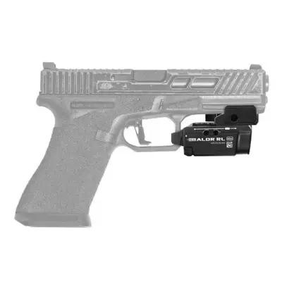 asgbox.pl - Latarka taktyczna BALDR Mini RL z celownikiem laserowym - czarna