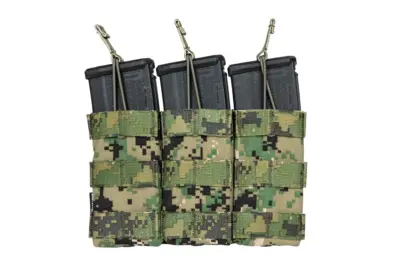 asgbox.pl - Potrójna ładownica Open Top na magazynki M4/M16 - AOR