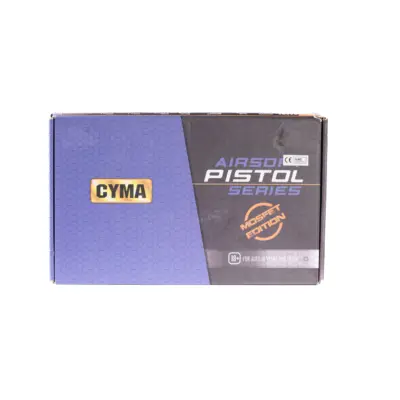 asgbox.pl - Replika pistoletu CM125S MOSFET Edition - czarna bez akumulatora (OUTLET)