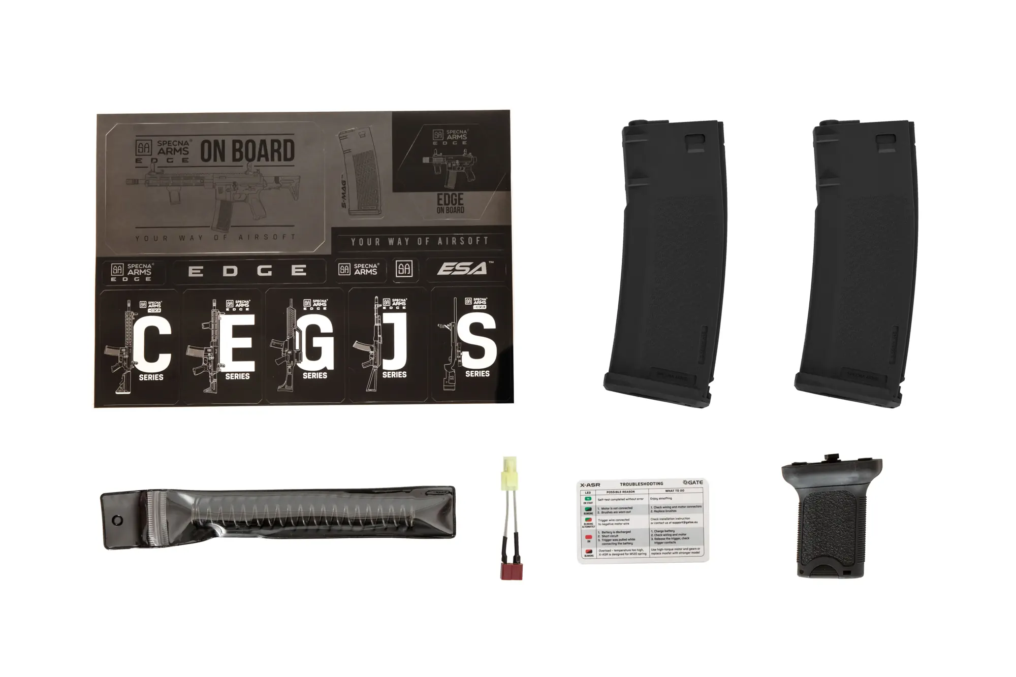 Replika karabinka SA-E24 PDW EDGE™ - czarna OD-G-SPE-01-035532-00 asgbox.pl Replika karabinka SA-E24 PDW EDGE™ - czarna - obrazek 2