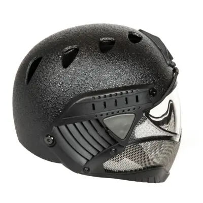 asgbox.pl - Hełm Full Face First  -Czarny Chropowaty