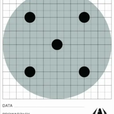 asgbox.pl - Tarcza strzelecka Range Solutions TS-13 - 100 sztuk