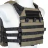 asgbox.pl - Kamizelka taktyczna Specna Arms Tactical typu Plate Carrier z panelem szturmowym Ranger Green