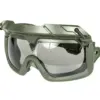 asgbox.pl - Gogle taktyczne 2w1 Oliwkowe / Czarne