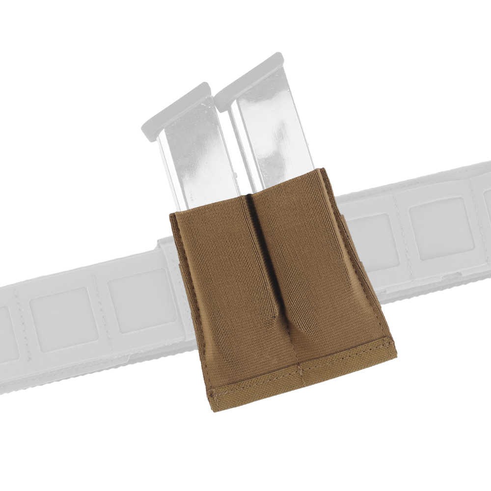 Podwójna ładownica Wosport typu Speed na magazynki pistoletowe Coyote Brown OD-G-WSP-19-042648-00 asgbox.pl Podwójna ładownica Wosport typu Speed na magazynki pistoletowe Coyote Brown - obrazek 2