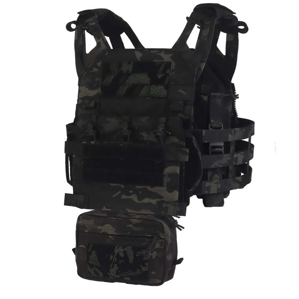 Alternative view of Kamizelka typu Plate Carrier Wosport VE-106 MC Black