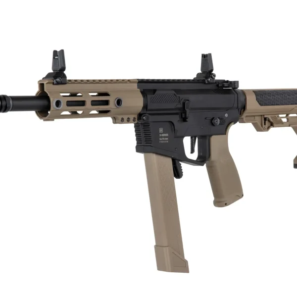 asgbox.pl - Pistolet maszynowy ASG Specna Arms SA-FX01 FLEX™ HAL ETU™ Half-tan