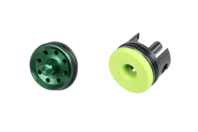 asgbox.pl - Zestaw głowic tłoka i cylindra TopMax ERGAL CNC DMR High Stop Air-Brake (zielony PAD)