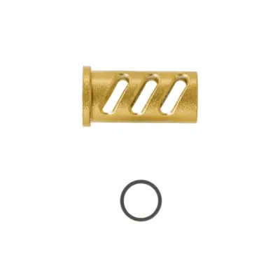 asgbox.pl - Zaślepka prowadnicy zamka LA Capa Customs CUTOUT do replik TM Hi-Capa 4.3 (z pierścieniem Delrin) Złota