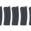 Zestaw 5 sztuk metalowych magazynków low-cap 70 kulek Specna Arms Czarny OD-G-SPE-05-046346-00 asgbox.pl