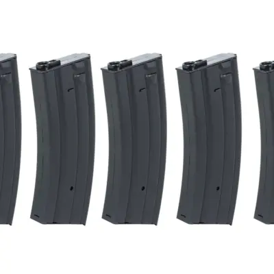 Alternative view of Zestaw 5 sztuk metalowych magazynków low-cap 70 kulek Specna Arms Czarny