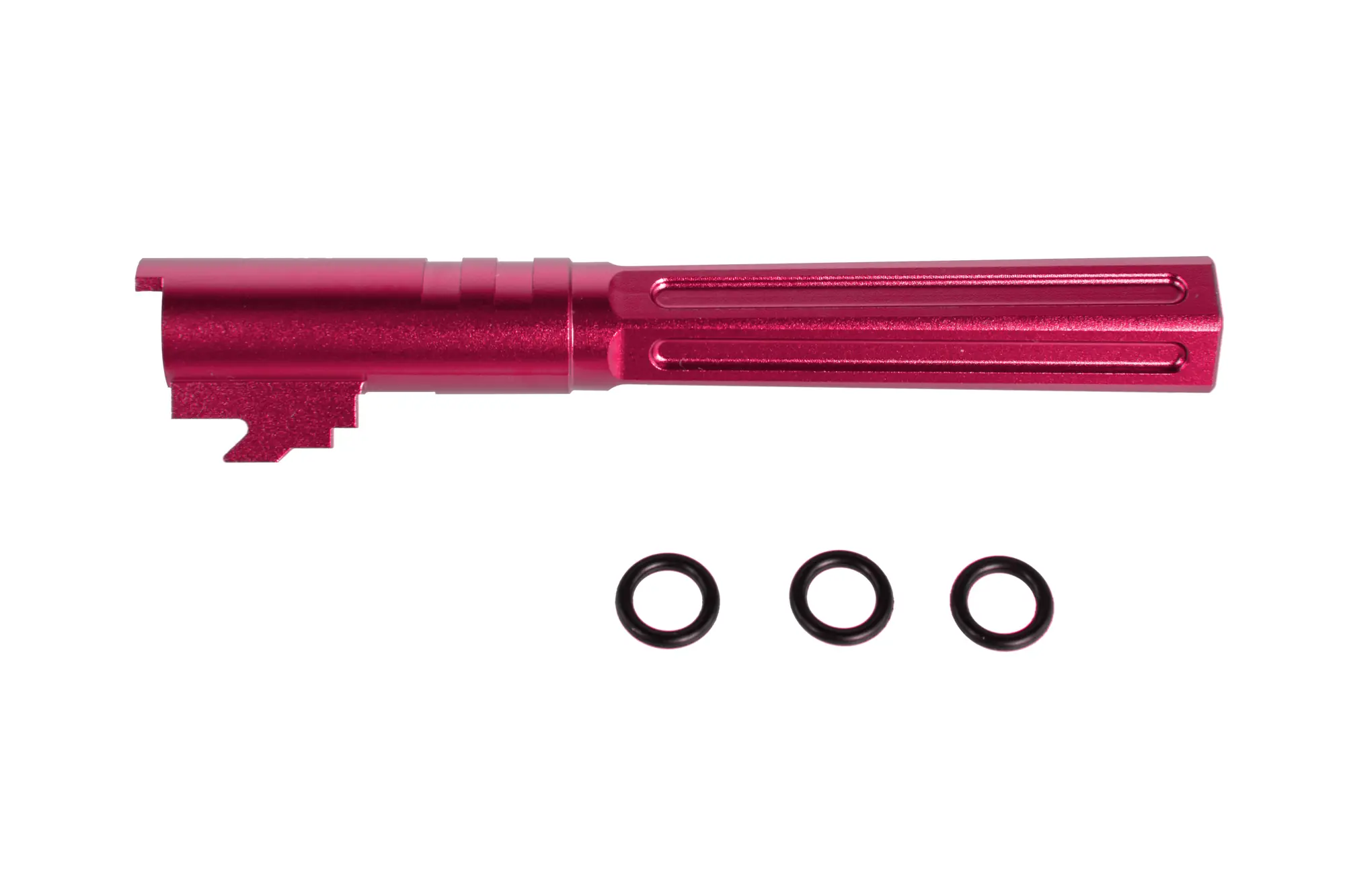 Aluminiowa lufa zewnętrzna LA Capa Customs HEXCUT do replik TM Hi-Capa 5.1 Czerwona LAC-12-040893-00 asgbox.pl asgbox.pl - Aluminiowa lufa zewnętrzna LA Capa Customs HEXCUT do replik TM Hi-Capa 5.1 Czerwona