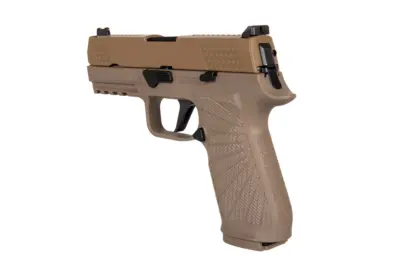 Replika pistoletu gazowego WE F18 Compact Green Gas TAN - obrazek 2