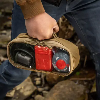 asgbox.pl - Organizer Ergonomiczny Przezroczysty Elite Medium - Coyote