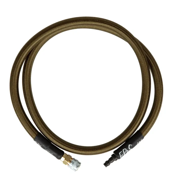 asgbox.pl - Wąż HPA S&F Mk.III z oplotem 115 cm - Oliwkowy