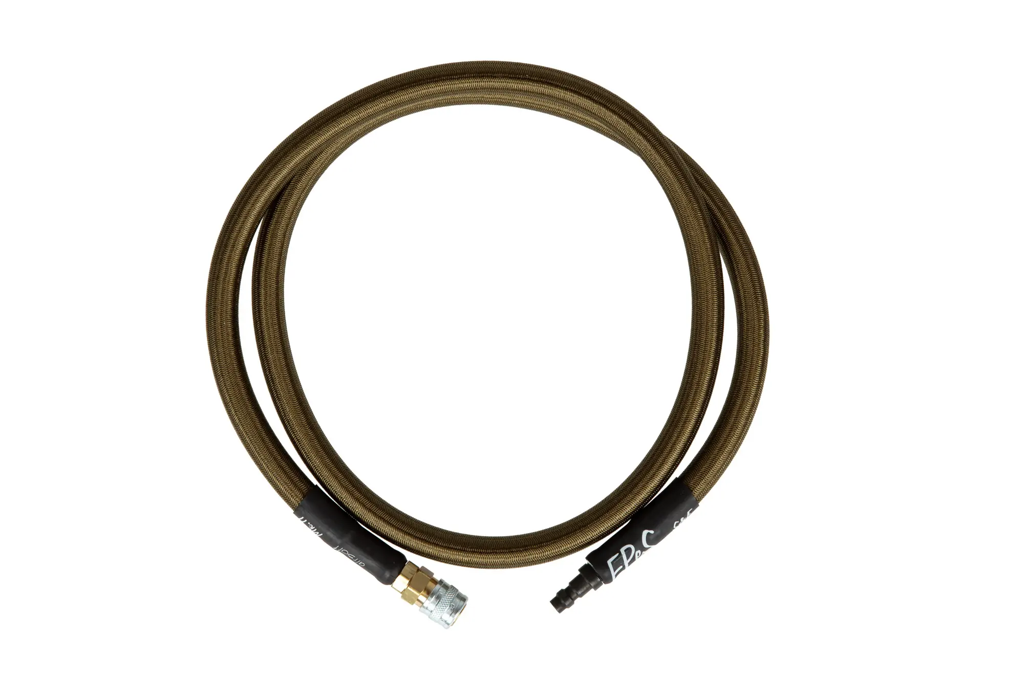 Wąż HPA S&F Mk.III z oplotem 115 cm - Oliwkowy EPE-12-036635-00 asgbox.pl asgbox.pl - Wąż HPA S&F Mk.III z oplotem 115 cm - Oliwkowy