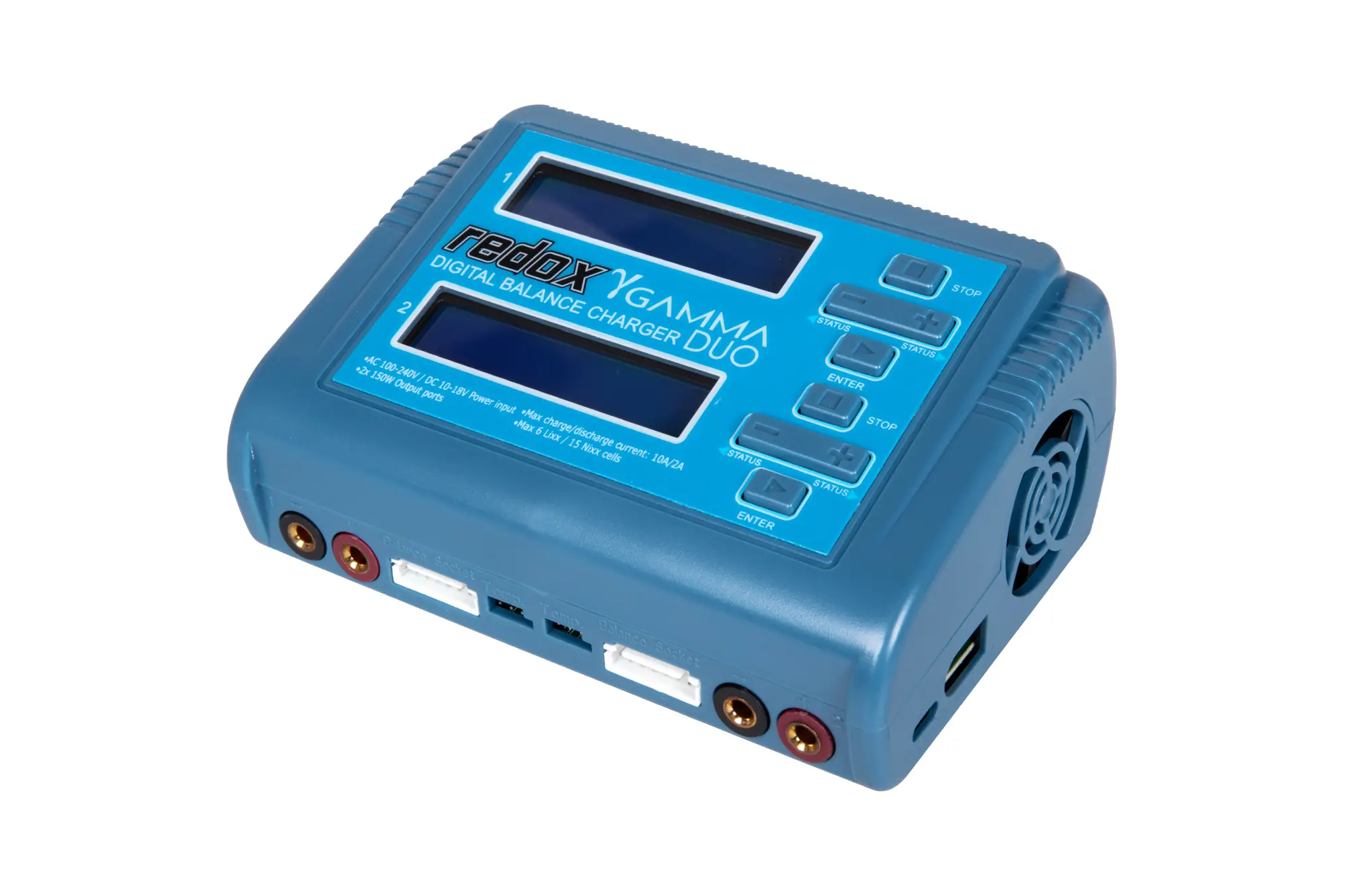 Ładowarka Redox GAMMA DUO z wbudowanym zasilaczem RDX-07-039846-00 asgbox.pl asgbox.pl - Ładowarka Redox GAMMA DUO z wbudowanym zasilaczem