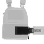 Zestaw adapterów QD Wosport do V5 Plate Carrier Czarny - obrazek 2