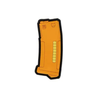 asgbox.pl - Naszywka 3D EPM PVC - pomarańczowa