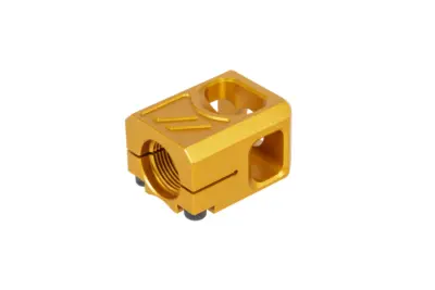 asgbox.pl - Kompensator V2 5KU gwint 14mm CCW GB-492 Złoty