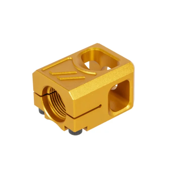 asgbox.pl - Kompensator V2 5KU gwint 14mm CCW GB-492 Złoty