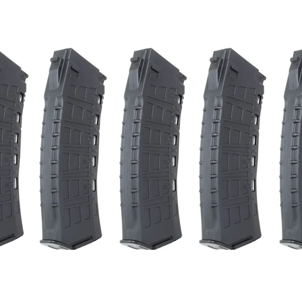 asgbox.pl - Zestaw 5 magazynków Hi-Cap 550 kulek Arcturus EMM AK12 Wheel Czarny