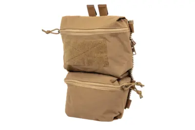 asgbox.pl - Panel tylny z systemem MOLLE do kamizelki taktycznej V5 PC Wosport Coyote Brown