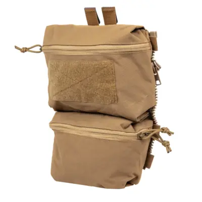 asgbox.pl - Panel tylny z systemem MOLLE do kamizelki taktycznej V5 PC Wosport Coyote Brown