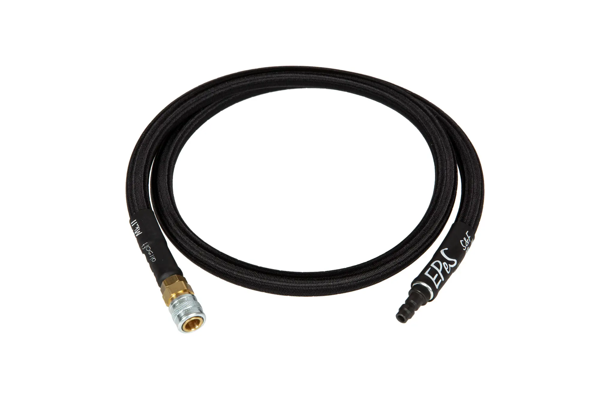 Wąż HPA S&F Mk.III z oplotem 100 cm - Czarny EPE-12-036627-00 asgbox.pl asgbox.pl - Wąż HPA S&F Mk.III z oplotem 100 cm - Czarny