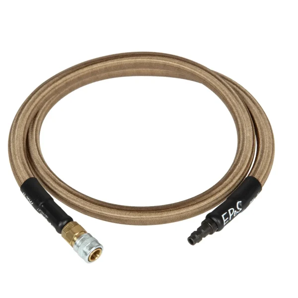 asgbox.pl - Wąż HPA S&F Mk.III z oplotem 100 cm - Coyote Brown