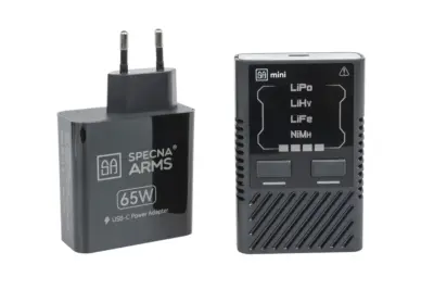 asgbox.pl - Mini ładowarka iMars G-Tech Specna Arms x Gens Ace USB-C z zasilaczem 65W