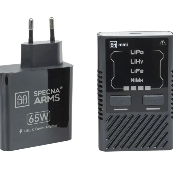 asgbox.pl - Mini ładowarka iMars G-Tech Specna Arms x Gens Ace USB-C z zasilaczem 65W