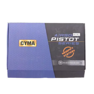 asgbox.pl - Replika pistoletu elektrycznego CM125S MOSFET Edition - czarna (OUTLET)