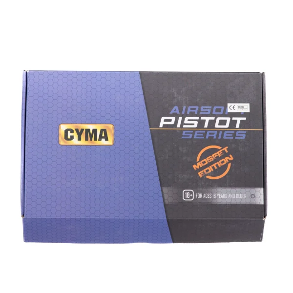 asgbox.pl - Replika pistoletu elektrycznego CM125S MOSFET Edition - czarna (OUTLET)
