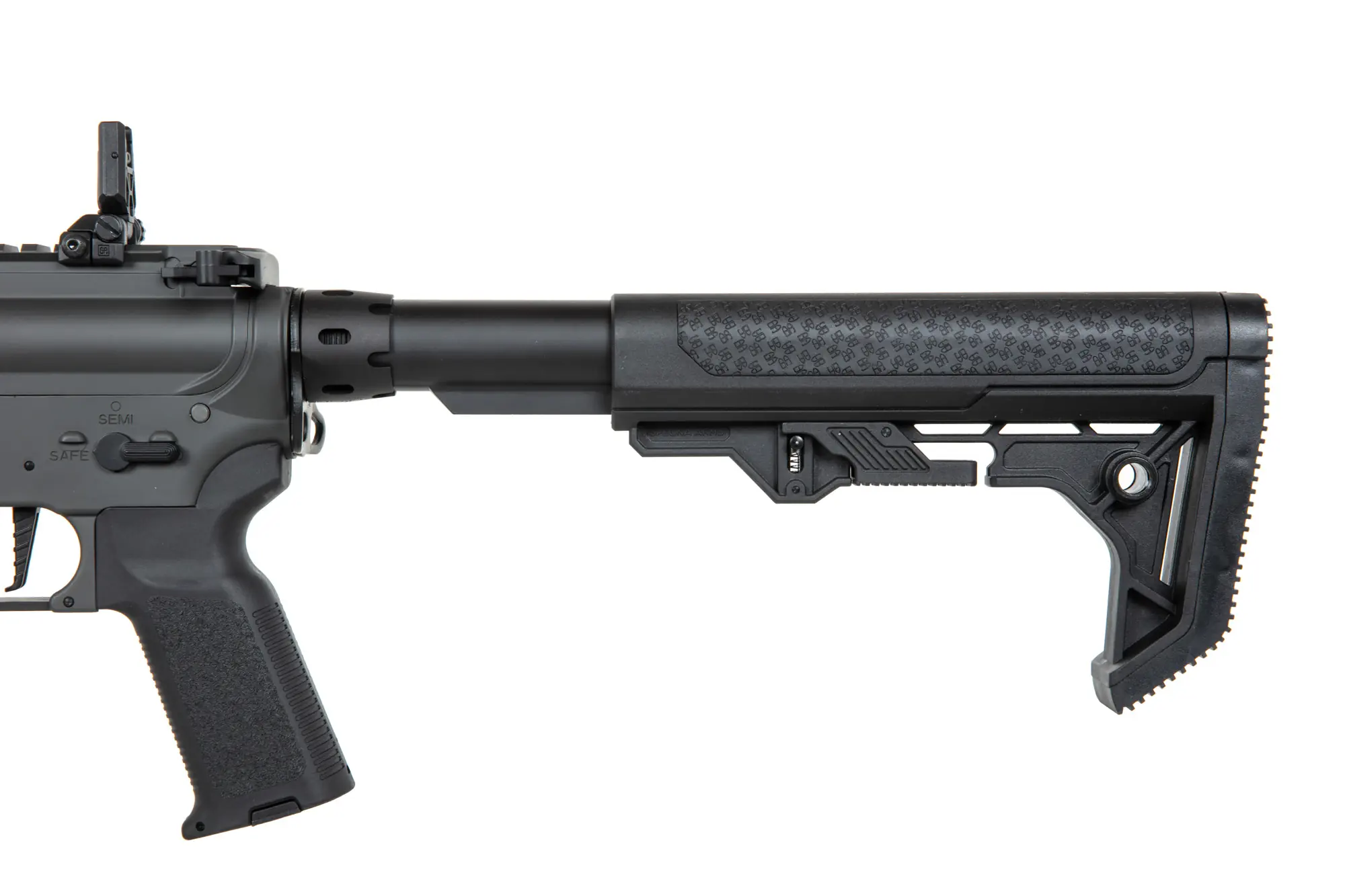 Karabinek ASG Specna Arms RRA SA-P17 Prime™ Light Ops Stock HAL™ ETU z silnikiem bezszczotkowym Szary OD-G-SPE-01-042307-00 asgbox.pl Karabinek ASG Specna Arms RRA SA-P17 Prime™ Light Ops Stock HAL™ ETU z silnikiem bezszczotkowym Szary - obrazek 4