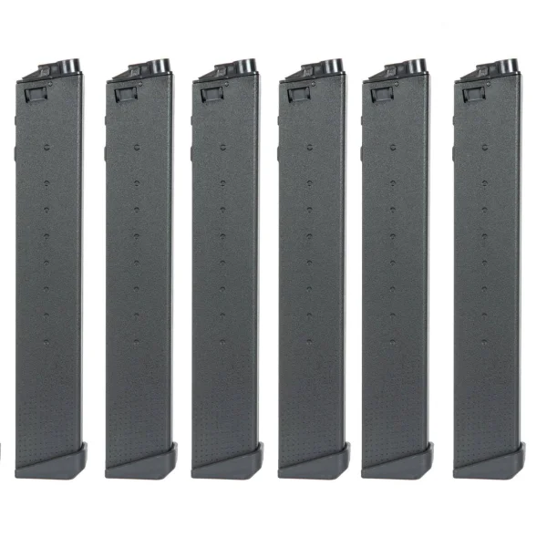 asgbox.pl - Magazynek hi-cap 330 kulek do replik PDW9 (zestaw 8 sztuk)