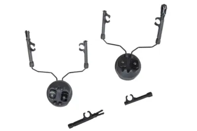 Adapter słuchawek TacSky typu Comtac na szyny typu MTEK Czarny - obrazek 2