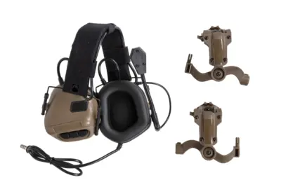 asgbox.pl - Taktyczne słuchawki Gen. 5 Wosport HD-20 Tan