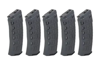 Zestaw 5 magazynków Hi-Cap 550 kulek Arcturus EMM AK12 Wheel Czarny - obrazek 2