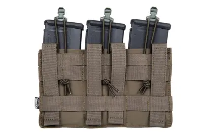 asgbox.pl - Potrójna uniwersalna ładownica na magazynki Primal Gear Ranger Green