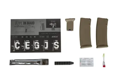 Replika karabinka SA-E08 EDGE™ - Light Ops Stock - Tan - obrazek 4