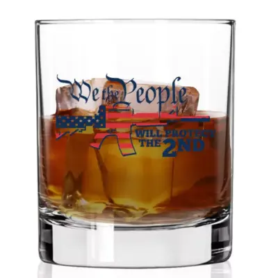 asgbox.pl - Szklanka do Whisky - WE THE PEOPLE WILL PROTECT THE 2ND