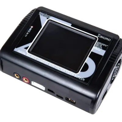 asgbox.pl - Ładowarka Redox SIGMA z wbudowanym zasilaczem - kolorowy dotykowy wyświetlacz